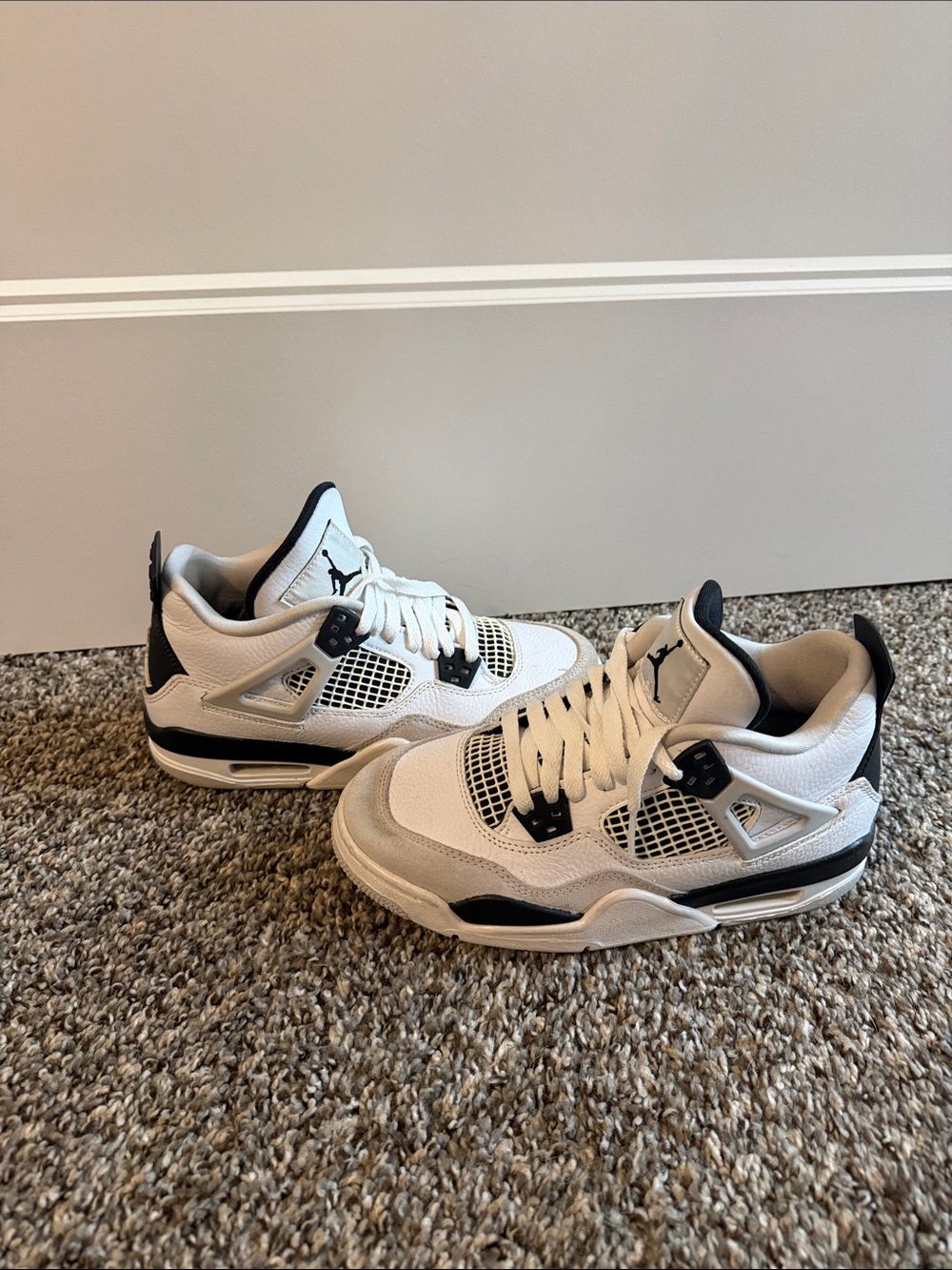 Jordan Men’s Sneakers - White/Black